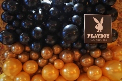 organische Ballonwand für Playboy
