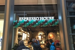Klassische Ballongirlande Espresso House
