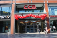 Klassische Ballongirlande CCB City-Center Bergedorf