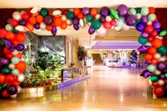 festliche Raumdekoration Elysee Hotel Hamburg mit Ballons