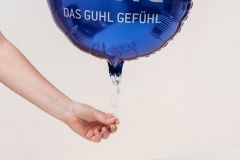 Marketingaktion für Guhl mit Ballonversand