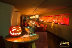 Halloween Dekoration East Hotel Hamburg