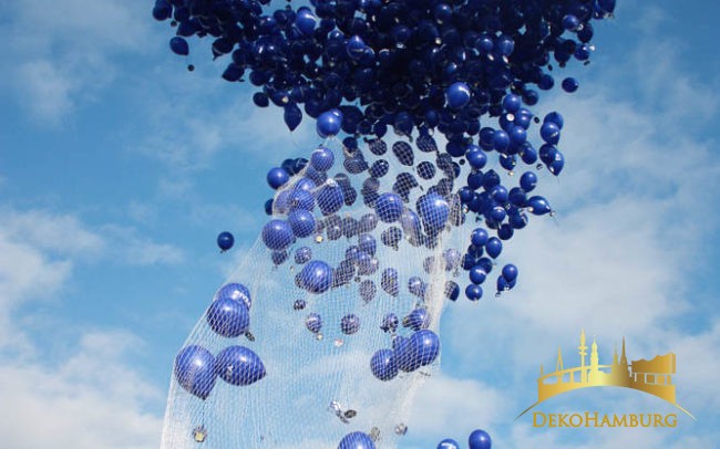 Die Nivea Ballontraube steigt in den Himmel